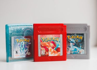 nintendo game boy cartridge on white table